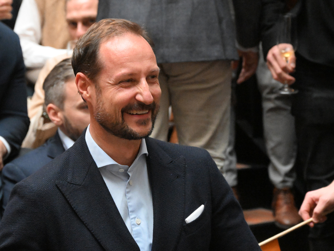 Kronprins Haakon har følgt Mesh gjennom mange år og var til stades under markeringa av 10-årsjubileet. Foto: Sven Gj. Gjeruldsen, Det kongelege hoffet